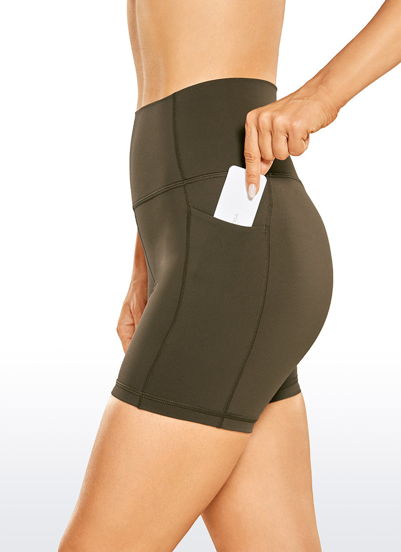 Nakedfeel Pocket Yoga Shorts 5'' - Image 21