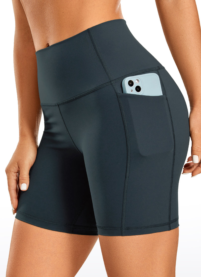 Nakedfeel Pocket Yoga Shorts 6'' - Image 12
