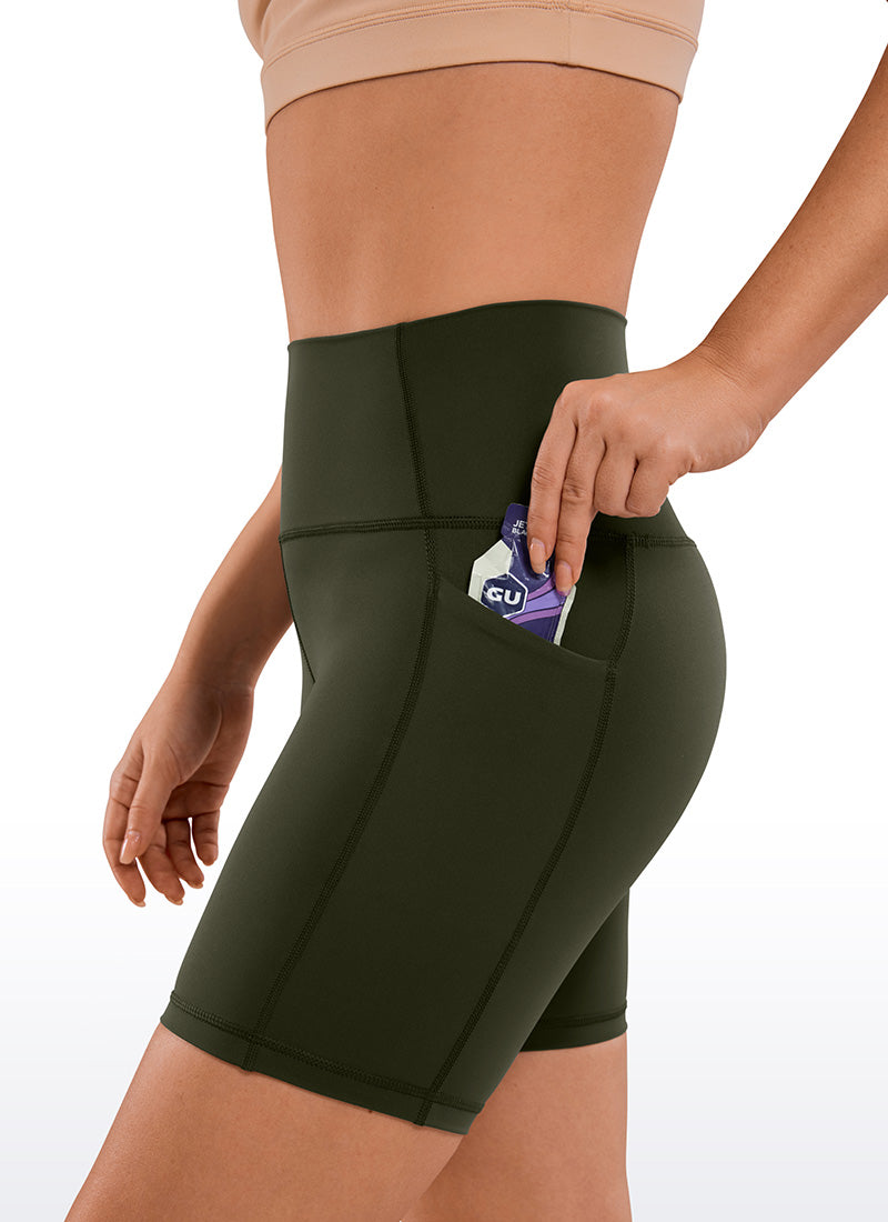 Nakedfeel Pocket Yoga Shorts 6'' - Image 28