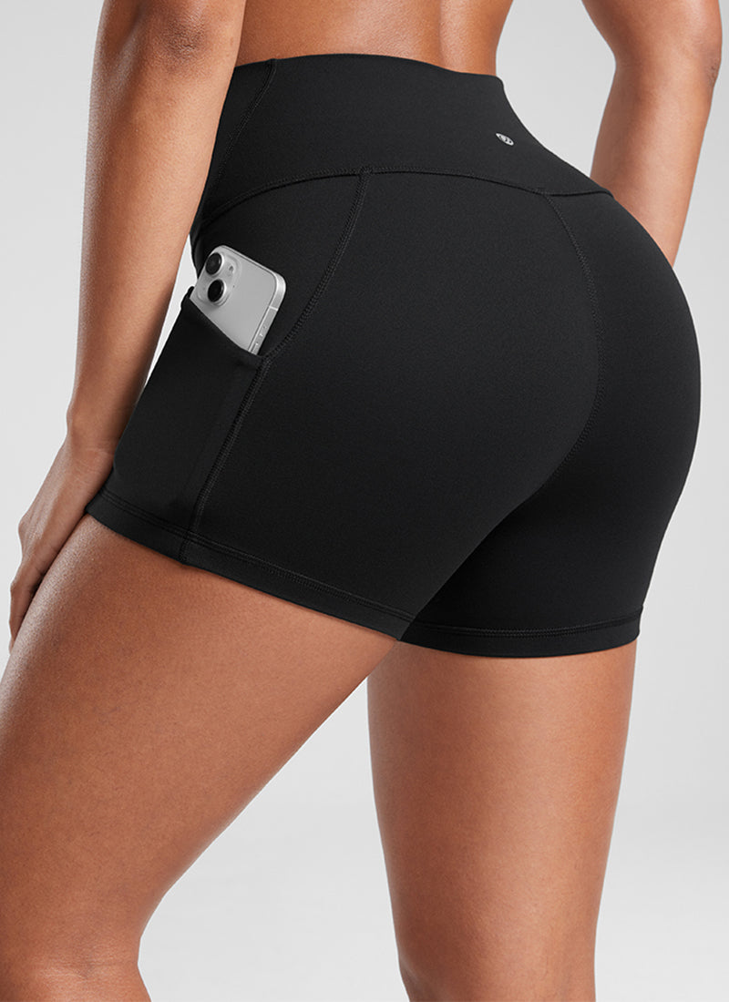 Butterluxe Pocket Yoga Shorts 3'' - Image 4