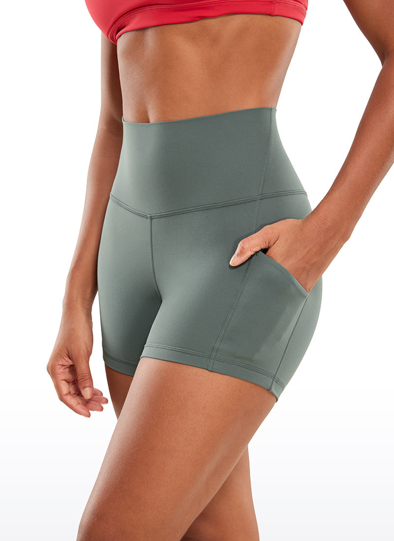 Butterluxe Pocket Yoga Shorts 3'' - Image 16