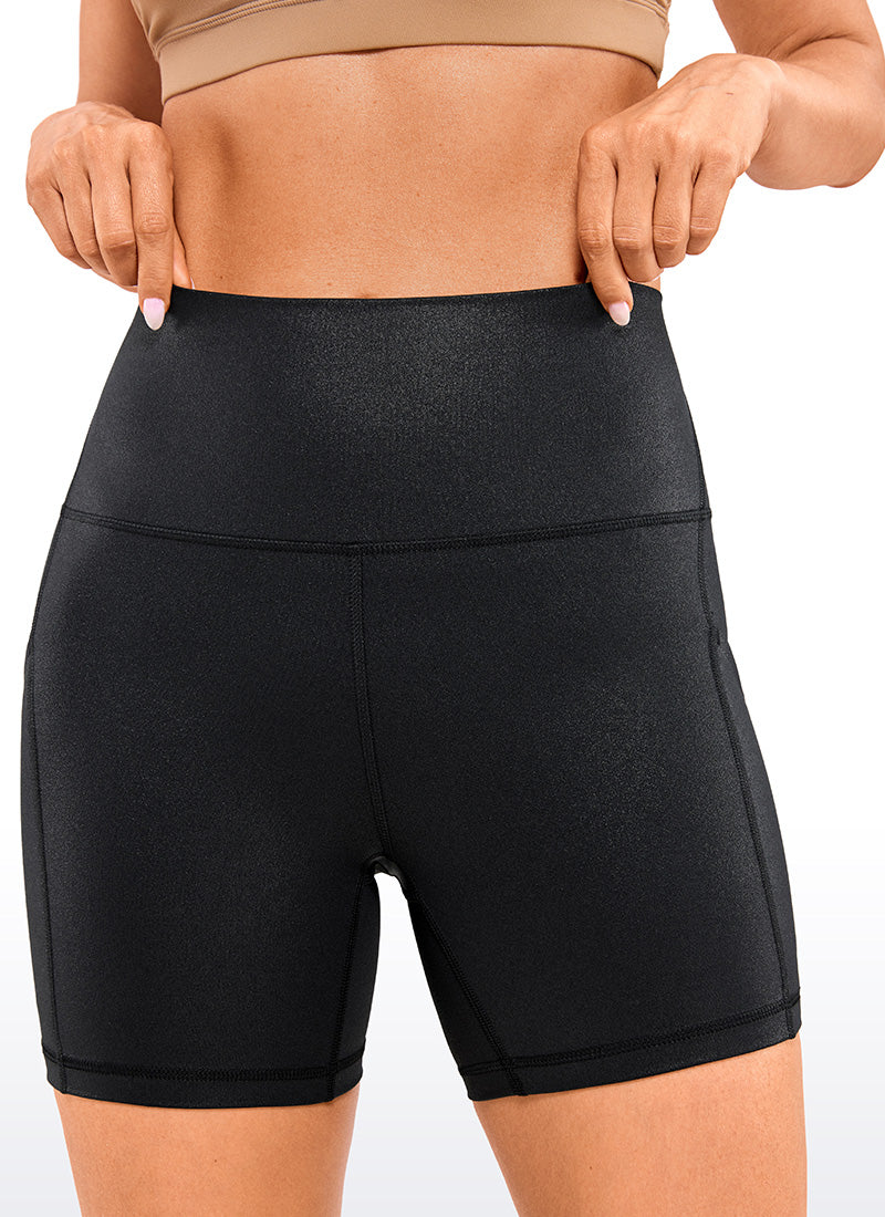 Butterluxe Pocket Yoga Shorts 5'' - Image 13