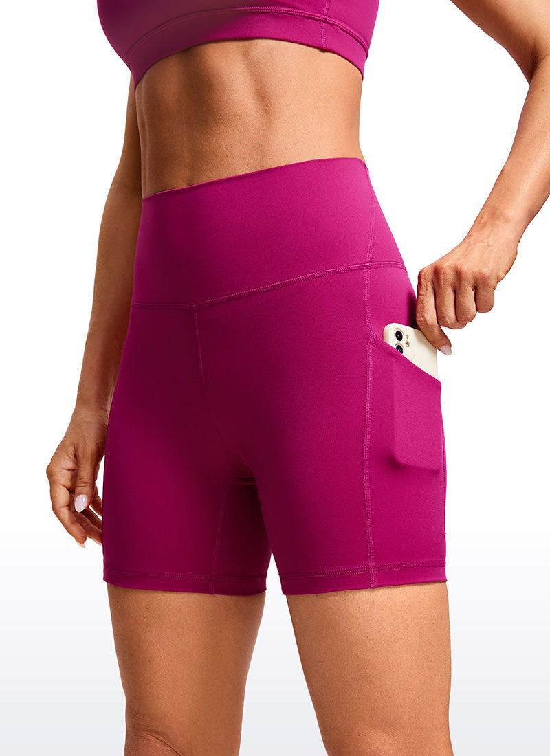Butterluxe Pocket Yoga Shorts 5'' - Image 17