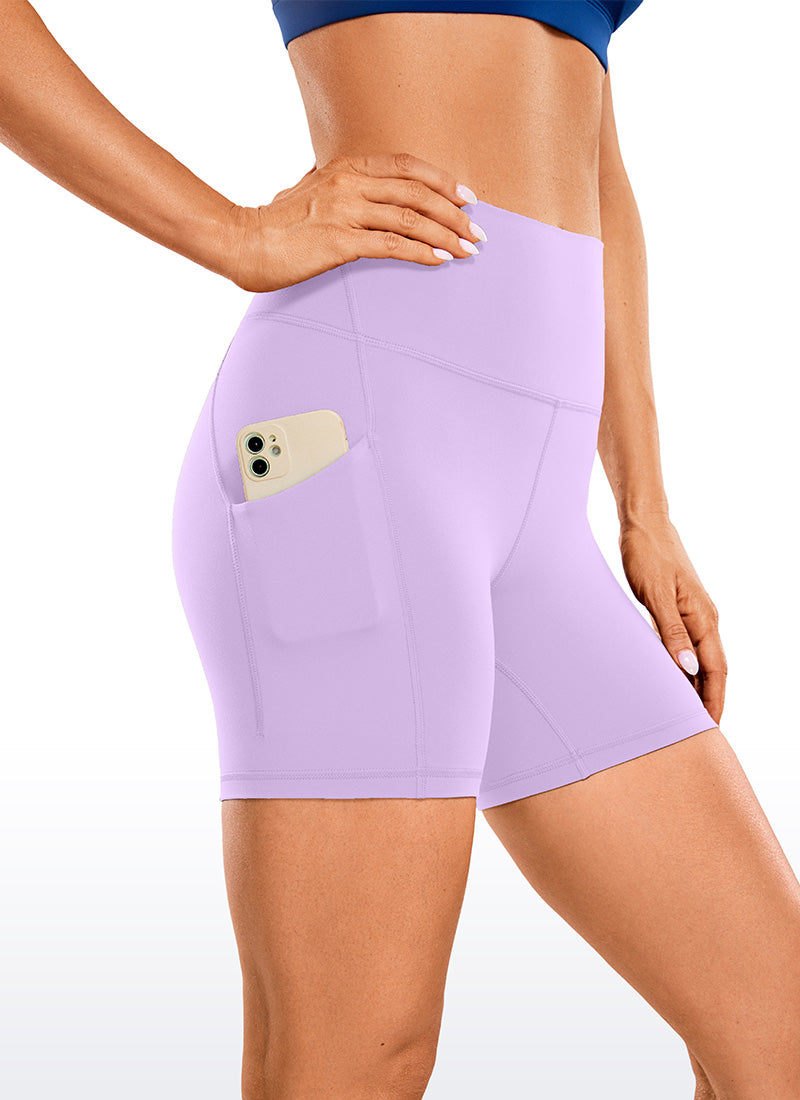 Butterluxe Pocket Yoga Shorts 5'' - Image 25
