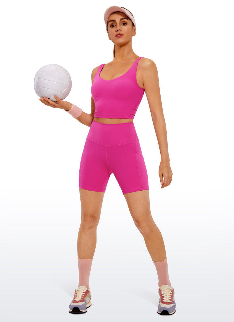 Butterluxe Pocket Yoga Shorts 5'' - Image 2