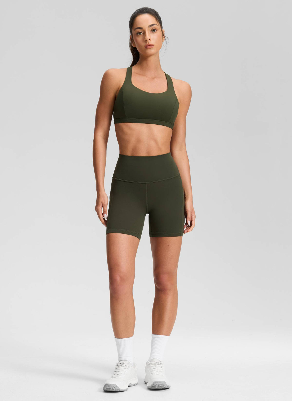 Butterluxe Pocket Yoga Shorts 5'' - Image 7