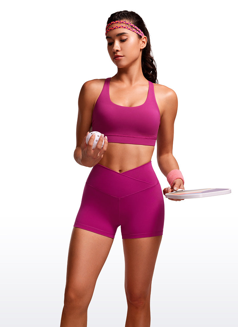 Butterluxe V Cross Waist Shorts 3" - Image 23