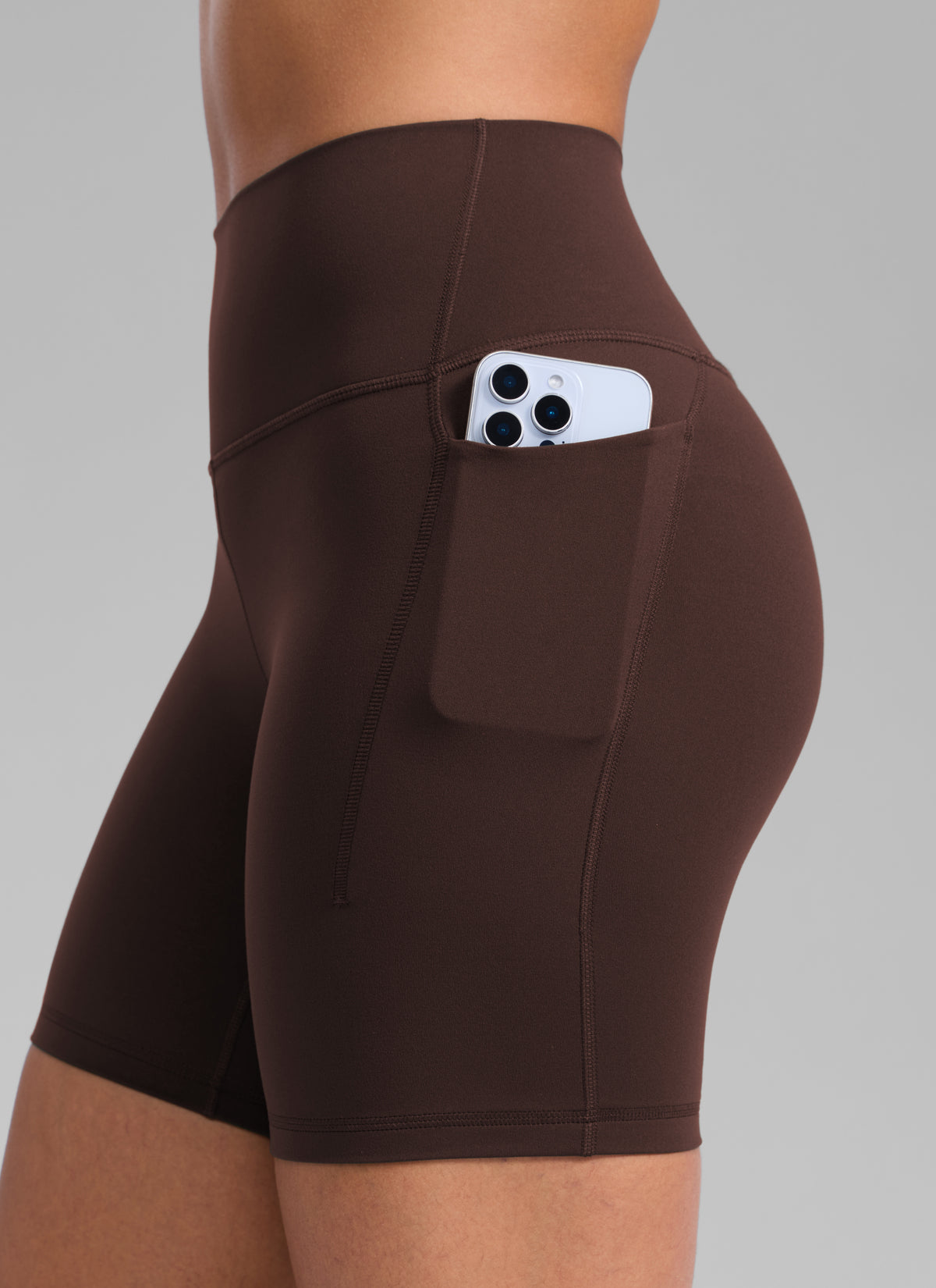 Butterlift® High Rise Pocket Biker Shorts 6" - Image 20