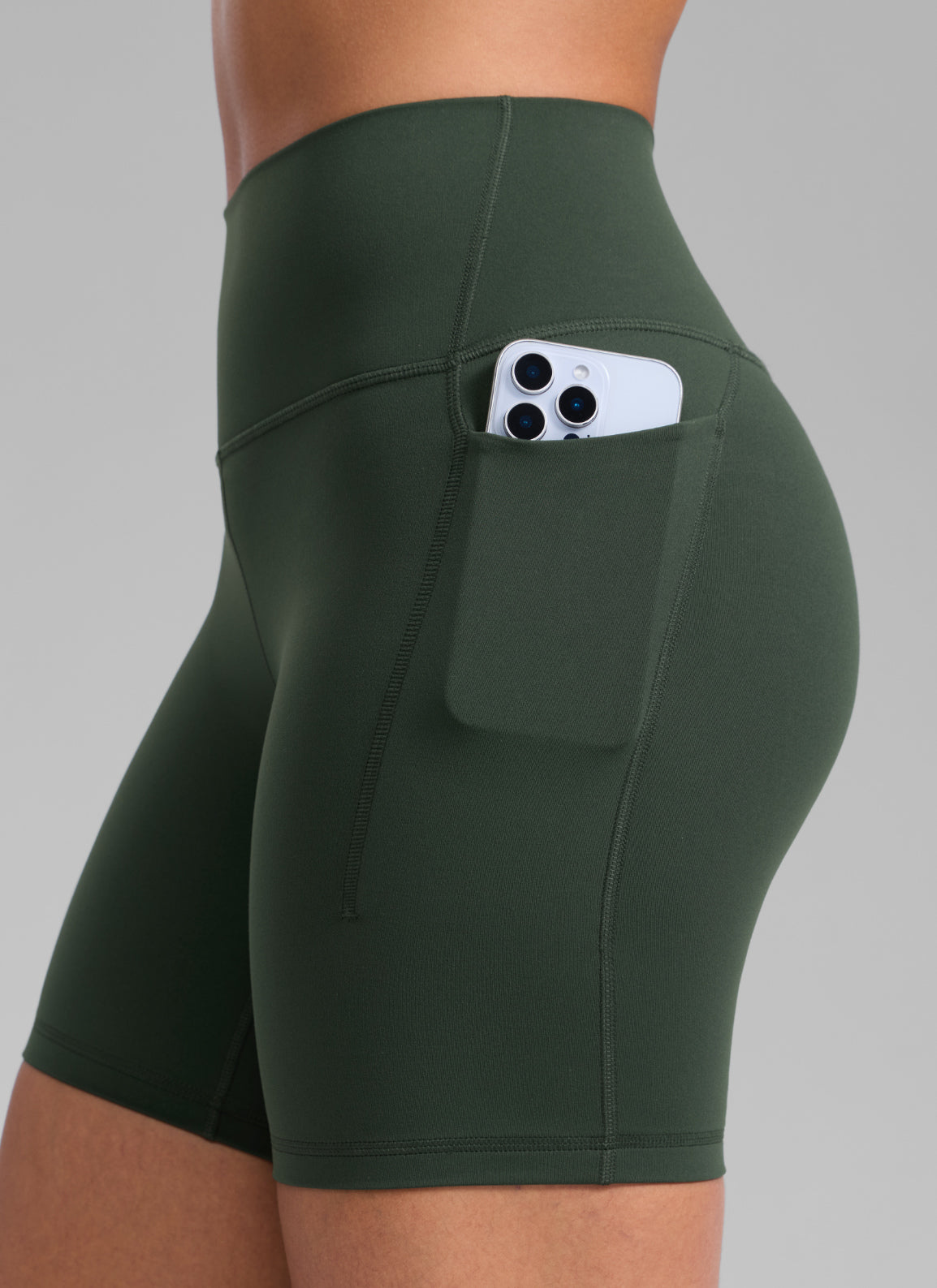 Butterlift® High Rise Pocket Biker Shorts 6" - Image 4