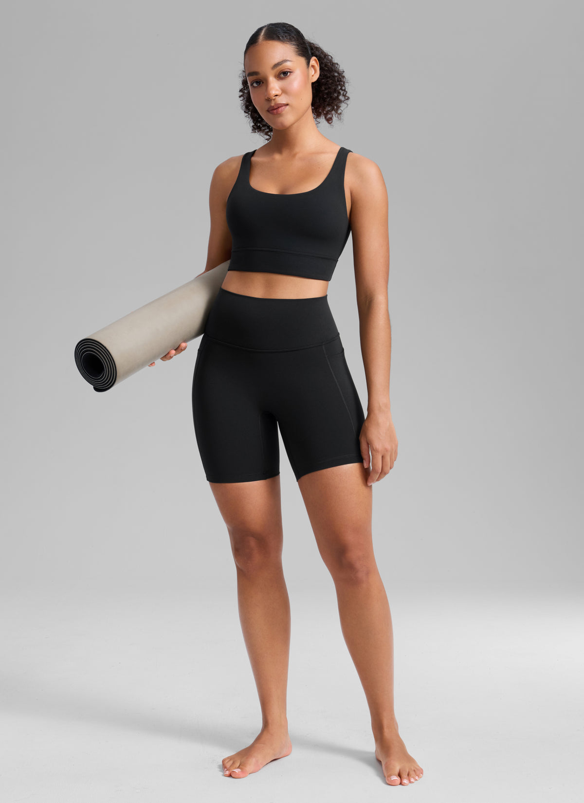 SculptAir No Front Seam High Rise Biker Shorts 6" - Image 7