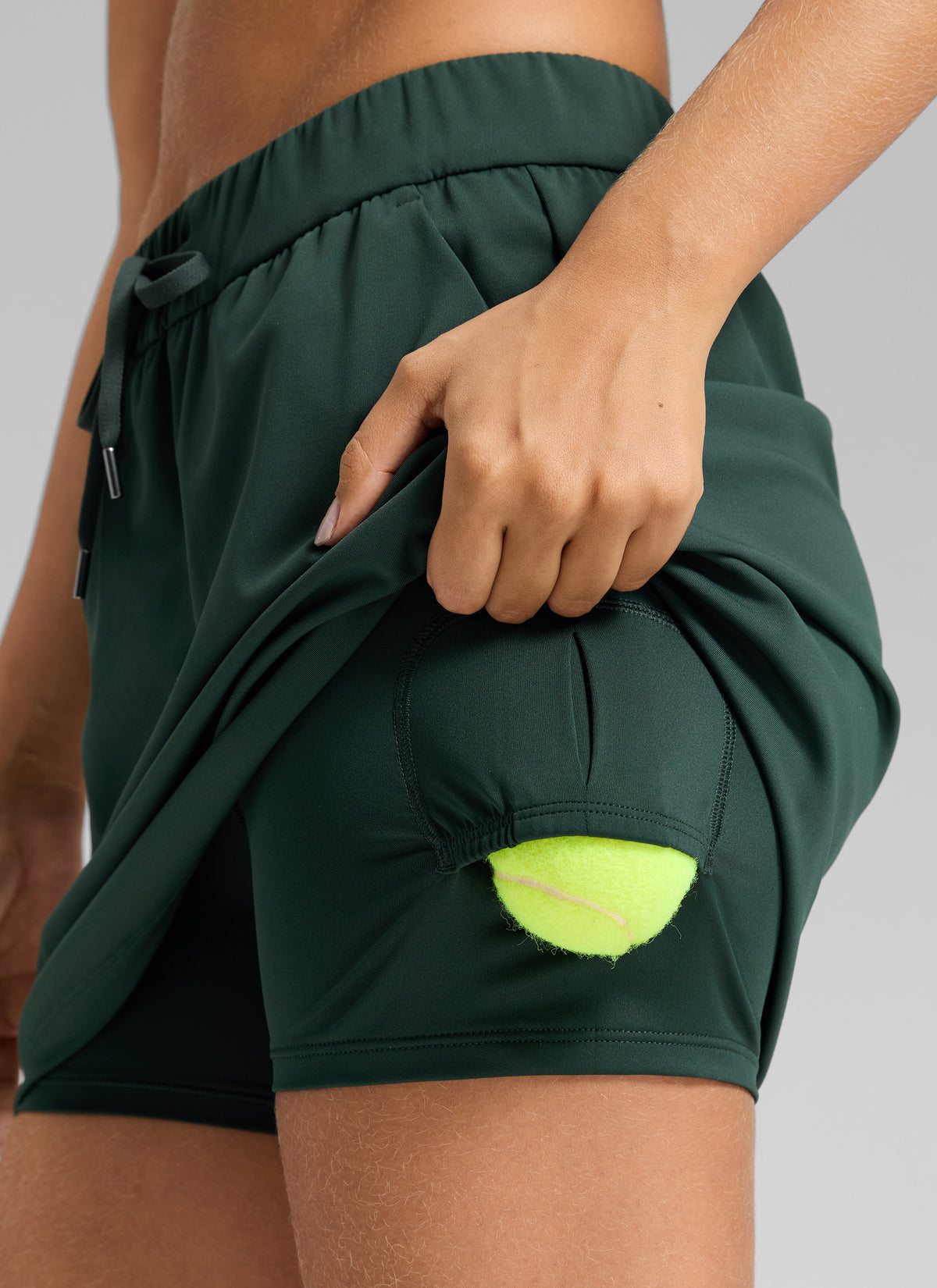 Stretch Drawstring Liner Skirt 15'' - 5 Pocket - Image 4