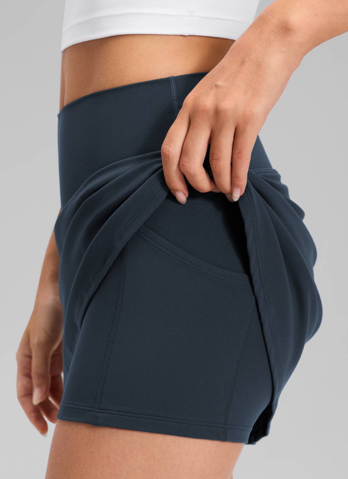 Butterluxe A Line High Rise Pocket Skirt 14.5'' | NEXO YOGA Skirts