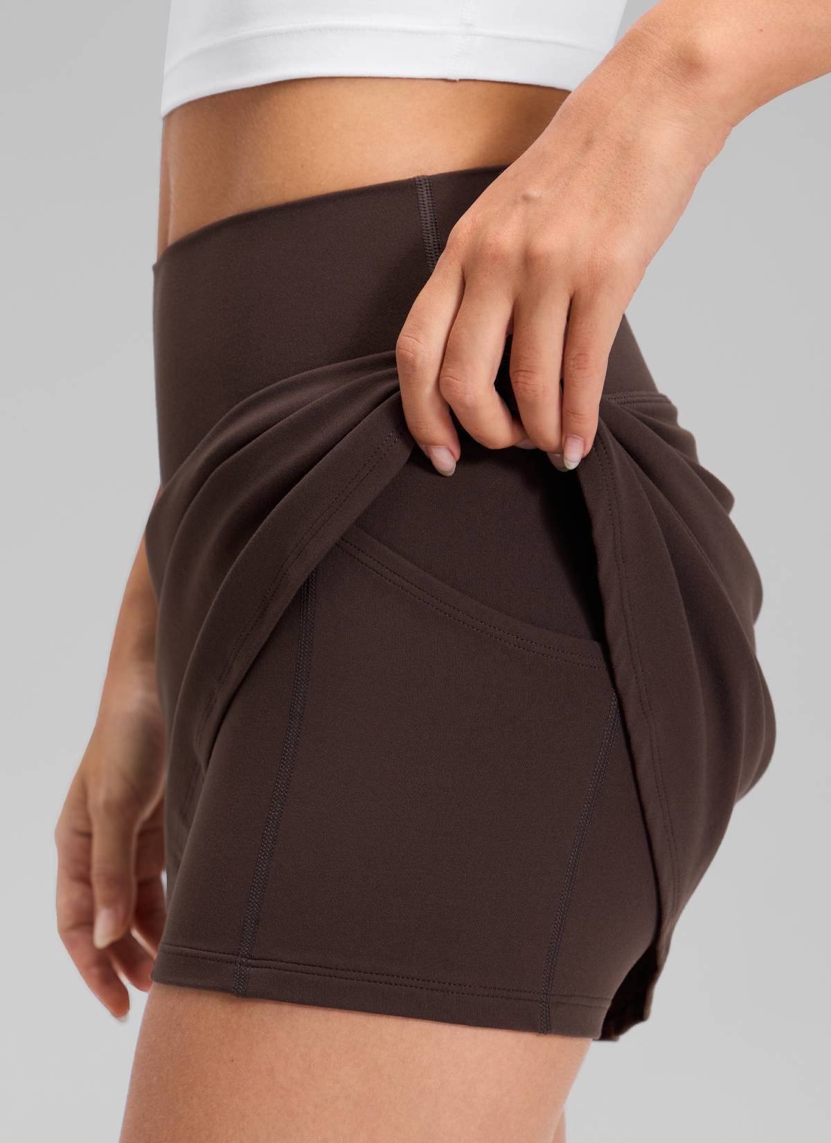 Butterluxe A Line High Rise Pocket Skirt 14.5'' | NEXO YOGA Skirts